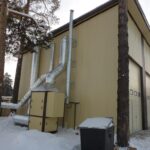 Воздушное отопление цеха